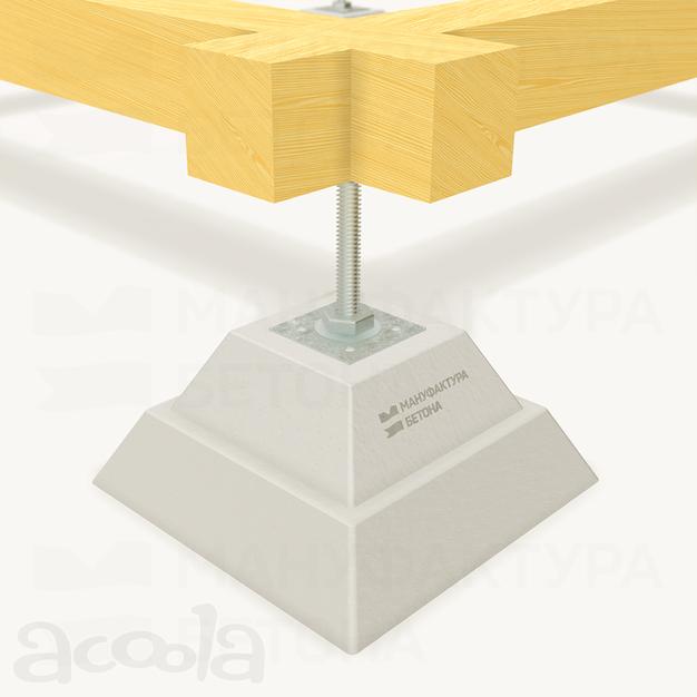 Кросс блок (Cross-block) «Регулируемый», фундаментный блок