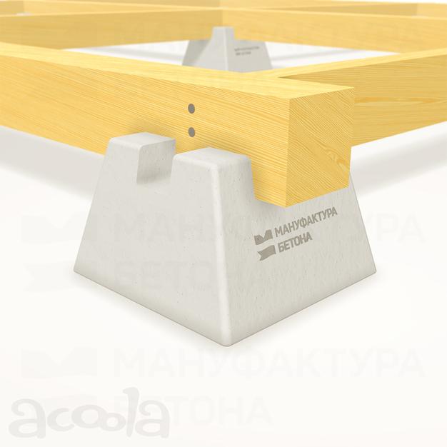 Кросс блок (Cross-block) «Комби», фундаментный блок