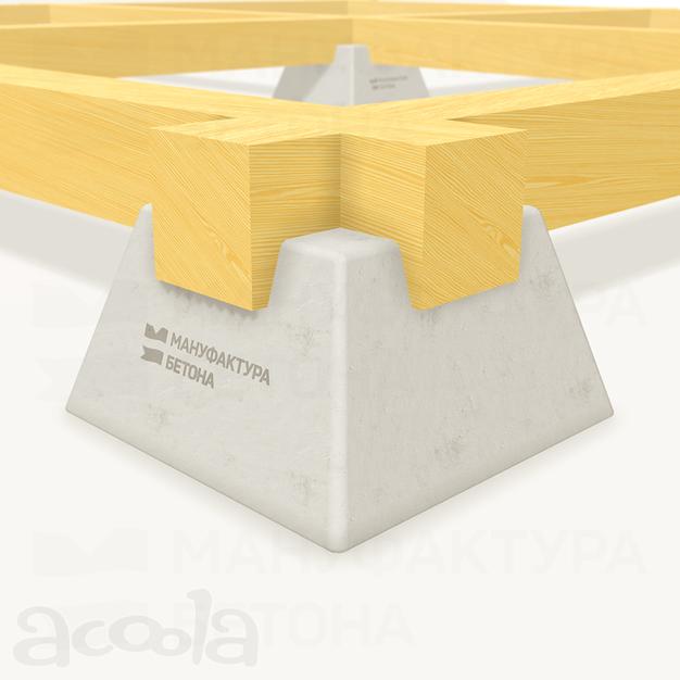 Кросс блок (Cross-block) «Макс», фундаментный блок